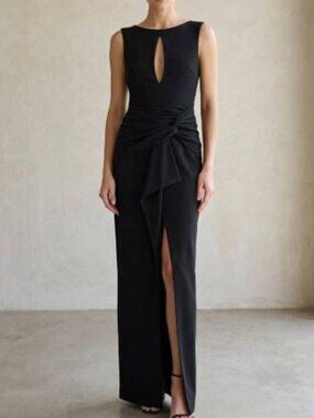 Dress the Population Kaitlin Gown – Mocha Brown | Size M NWT